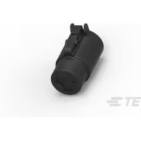 TE Connectivity-DTHD06-1-4S Gaine de câblage de raccordement discret Conn Housing PL 1 POS Crimp ST Cable Mount Black Box