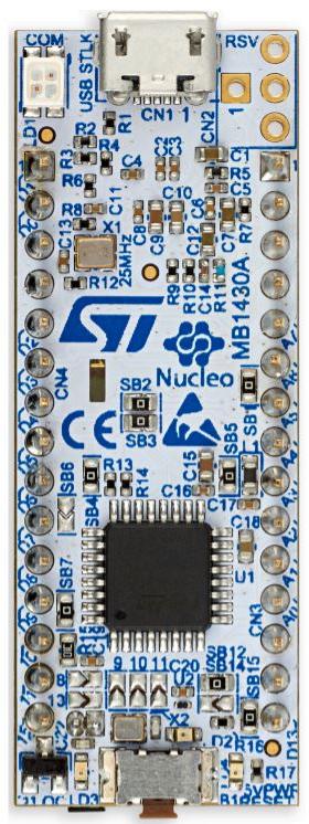STMicroelectronics-NUCLEO-G431KB Eingebettete Systementwicklungsboards und -kits STM32G431KBT6U Microcontroller Evaluation Board 24MHz CPU 32KB Flash Linux 64-bit/Mac OS X/Win 7/Win 8/Win 10