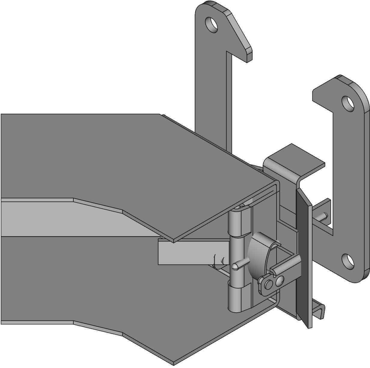 Hammond Manufacturing-1485B4P Verdrahtungskanäle Wireway Solid Wall Square Screw Steel Gray