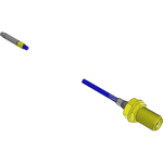 Samtec-BE25S-01BJ1-02.0-02-0200 Kabelbaugruppen Koaxial Cable Assembly Low Loss Microwave Coaxial 0.2m 25AWG SMA to L Type Probe F-M Bulls Eye® Bulk