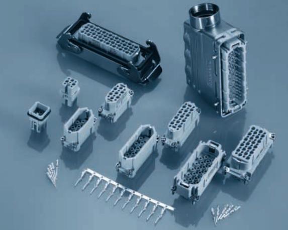 Amphenol-C146 10A007 801 2 矩形连接器 Conn Rectangular M 7Signal/1Ground POS Crimp ST Panel Mount