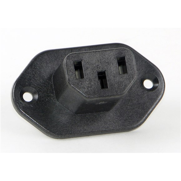 Switchcraft-EAC325 电源连接器 Conn Power F 3 POS 14.02mm Solder Lug ST Panel Mount 3 Terminal 1 Port