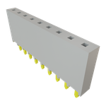Conn Socket Strip SKT 9 POS 2.54mm Solder ST Top Entry Thru-Hole Bulk