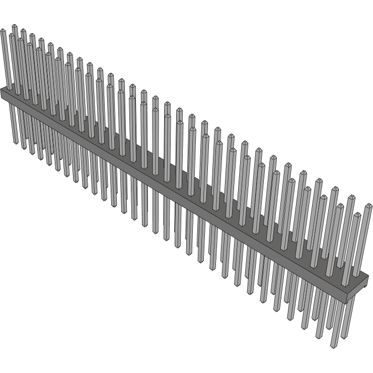 Samtec-MTMM-130-14-T-D-375 Steckverbinderleisten und Leiterplattenbuchsen Conn Unshrouded Header HDR 60 POS 2mm Solder ST Top Entry Thru-Hole Bulk