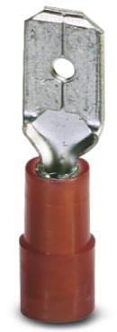 PHOENIX CONTACT-C-SCMI 1.5/6.3X0.8 Steckverbinderanschlüsse Flat Terminal 16-21AWG Brass Red M 22mm Tin