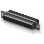 Conn D-Sub SKT 37 POS 1.38mm Solder ST Thru-Hole 37 Terminal 1 Port Tube