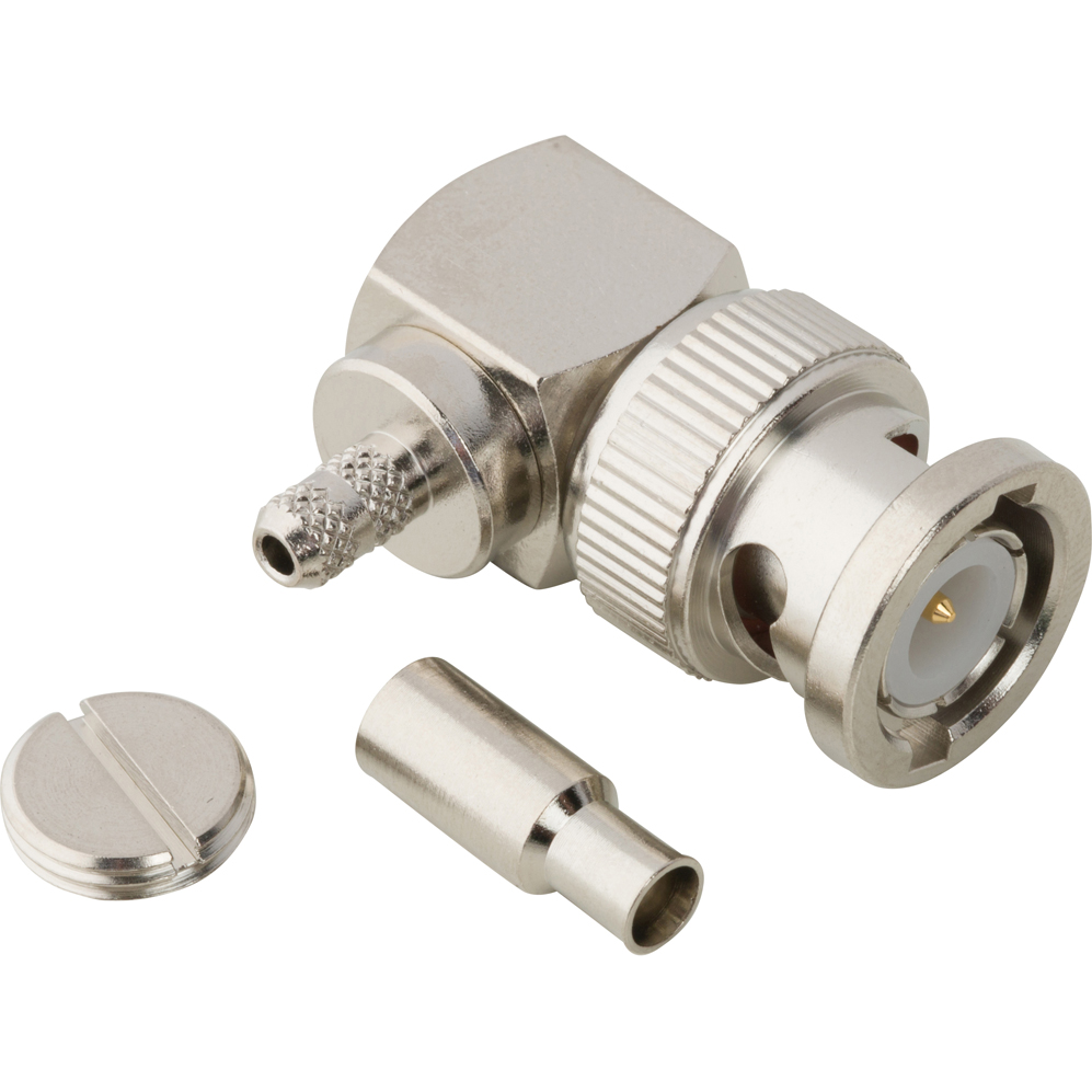 Amphenol RF-112178 射频连接器 Conn BNC 0Hz to 4GHz 50Ohm Crimp RA Cable Mount PL Gold