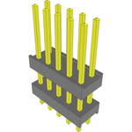 Conn Board Stacker HDR 10 POS 2.54mm Solder ST Top Entry Thru-Hole Bulk