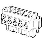 Omron-XW4B05C1H1D Blocs de raccordement de terminaux Conn Terminal Block 5 POS 5.08mm Screw RA Panel Mount 8A