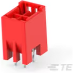 Conn Wire to Board HDR 4Power POS 3.3mm Solder ST Top Entry Thru-Hole Tray