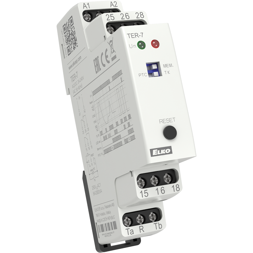 ELKO EP North America-TER-7 Thermostate Thermostat Module Manual Reset Open on Rise/Close on Rise 11-Pin