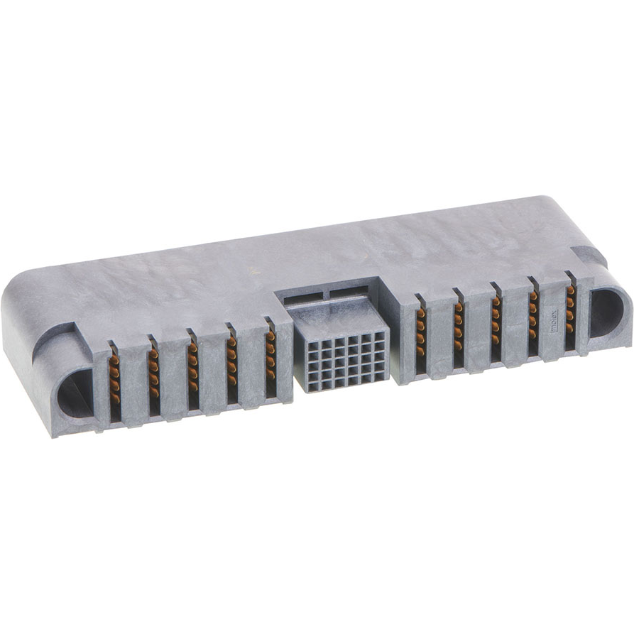 Molex-2195640028 Steckverbinderleisten und Leiterplattenbuchsen Board to Board, Right-Angle Receptacle Assembly