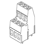 Conn Eurostyle Block 32 POS 5.08mm Solder ST Thru-Hole 24A/Contact Eurostyle™