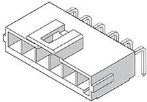 Molex-1723102204 Steckverbinderleisten und Leiterplattenbuchsen Conn Wire to Board HDR 4 POS 3.5mm Solder RA Thru-Hole Tray