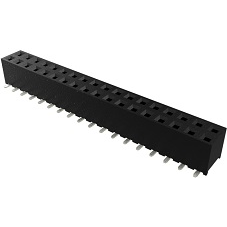 Amphenol Communications Solutions-10131937-220ULF Steckverbinderleisten und Leiterplattenbuchsen Conn Socket Strip RCP 20 POS 2mm Solder ST Top Entry SMD Minitek® Tube