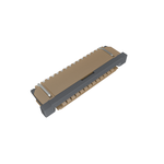 Amphenol Communications Solutions-SFW14R-1STE1LF Steckverbinder, FFC-FPC 1.00mm Flex Connector, SFW-R series, 14 Position, Down Side Contact, Side Entry Surface Mount ZIF Connector, Lead Free