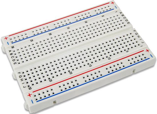 Digilent-240-131 null 400 Tie Point Breadboard for Constructing Small Circuits