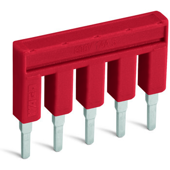 WAGO-2000-407/000-005 Steckverbinderbrücken und Shunts Conn Jumper Bar M 7 POS Push-In ST Box