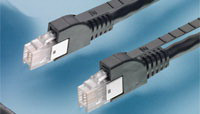 TE Connectivity-2100356-2 Cable Assembly Other Cable Assembly Cat 5e 1m 24AWG RJ.5 to RJ.5 8 to 8 POS M-M Crimp-Crimp