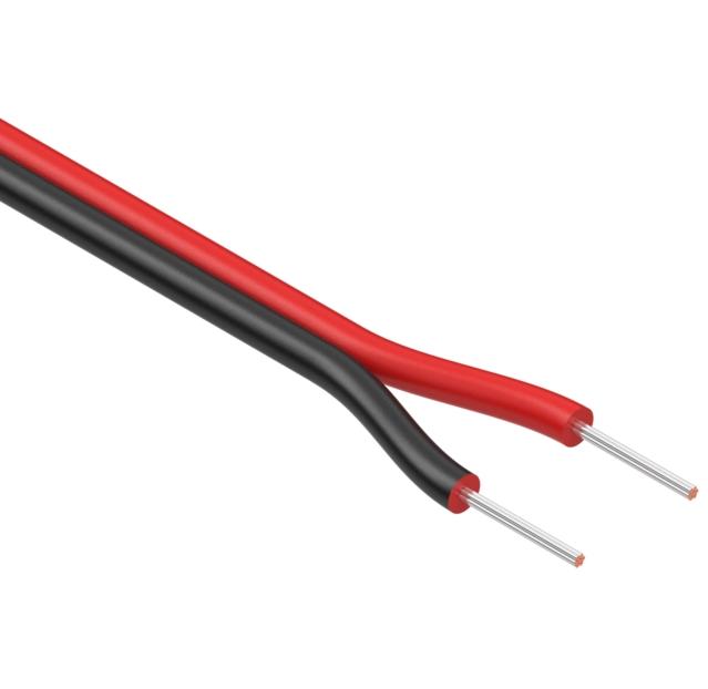 Tensility International-30-00807 Cable Multi-Conductor Multi-Conductor Cable 2Conductors 26AWG 2.9mm 300V Black/Red Polyvinyl Chloride