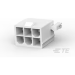 TE Connectivity-1586040-6 Steckverbinderleisten und Leiterplattenbuchsen Conn Wire to Board HDR 6Power POS 4.2mm Solder ST Thru-Hole Tray