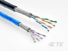 TE Connectivity-C5E-24B114-Y18-0 Kabel, Mehrleiter High Speed Digital and Data Cable, CAT5e