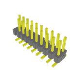 Conn Unshrouded Header HDR 20 POS 2.54mm Solder ST SMD Tube