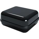 Serpac Electronic Enclosures-CX25ABKABK null Black Polycarbonate Waterproof Pocket Enclosure with Black Seal