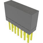 Conn Elevated Socket SKT 14 POS 2.54mm Solder ST Top Entry Thru-Hole Bulk
