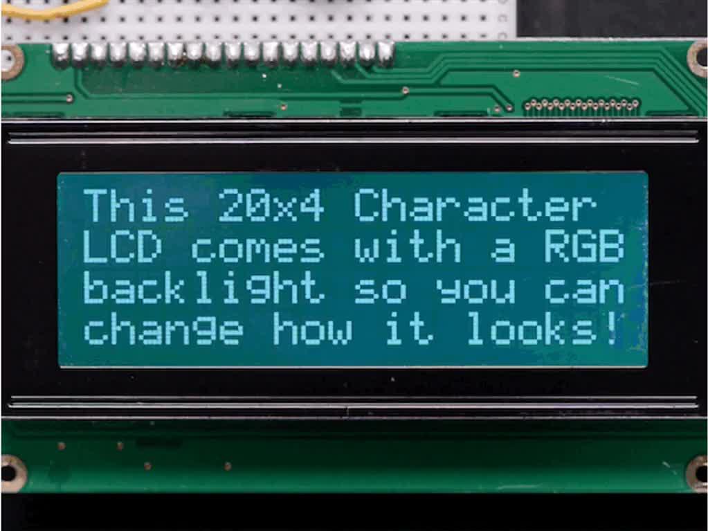 Adafruit Industries-498 LCD-Zeichenmodule Character Display 20Char x 4Line