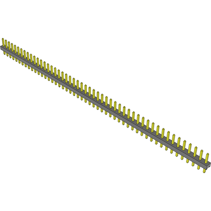 Samtec-MTMM-150-03-S-S-145 Steckverbinderleisten und Leiterplattenbuchsen Conn Unshrouded Header HDR 50 POS 2mm Solder ST Top Entry Thru-Hole Bulk