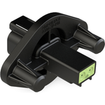 Conn Housing RCP 2 POS Crimp ST Flange Mount Black