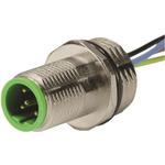 Cable Assembly Circular 0.2m 22AWG M12 Circular 5 Straight