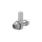 Conn 7/16 Adapter 698MHz to 2500MHz 50Ohm T Style M/F Silver