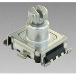 Mechanical Encoder Rotary Incremental Flat 0.01N.m Straight Quadrature Digital Square Wave 15PPR Surface Mount Gull Wing