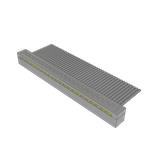 Conn IDC Connector SKT 44 POS 2mm IDT RA Side Entry Cable Mount TIGER EYE™ Tube