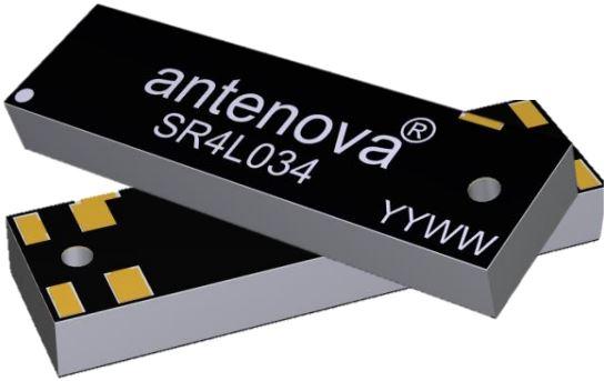 Antenova-SR4L034-R Antenne Antenna LTE -1.5dBi Gain 798MHz/960MHz/2170MHz/2400MHz/2690MHz SMD