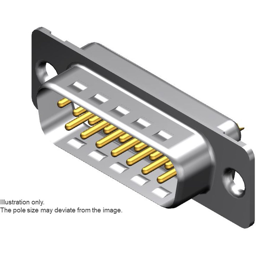 Molex-1731140501 Steckverbinder, D-Sub Conn D-Sub M 9 POS 1.42mm Solder Cup ST Cable Mount 9 Terminal 1 Port FCT Products Carton