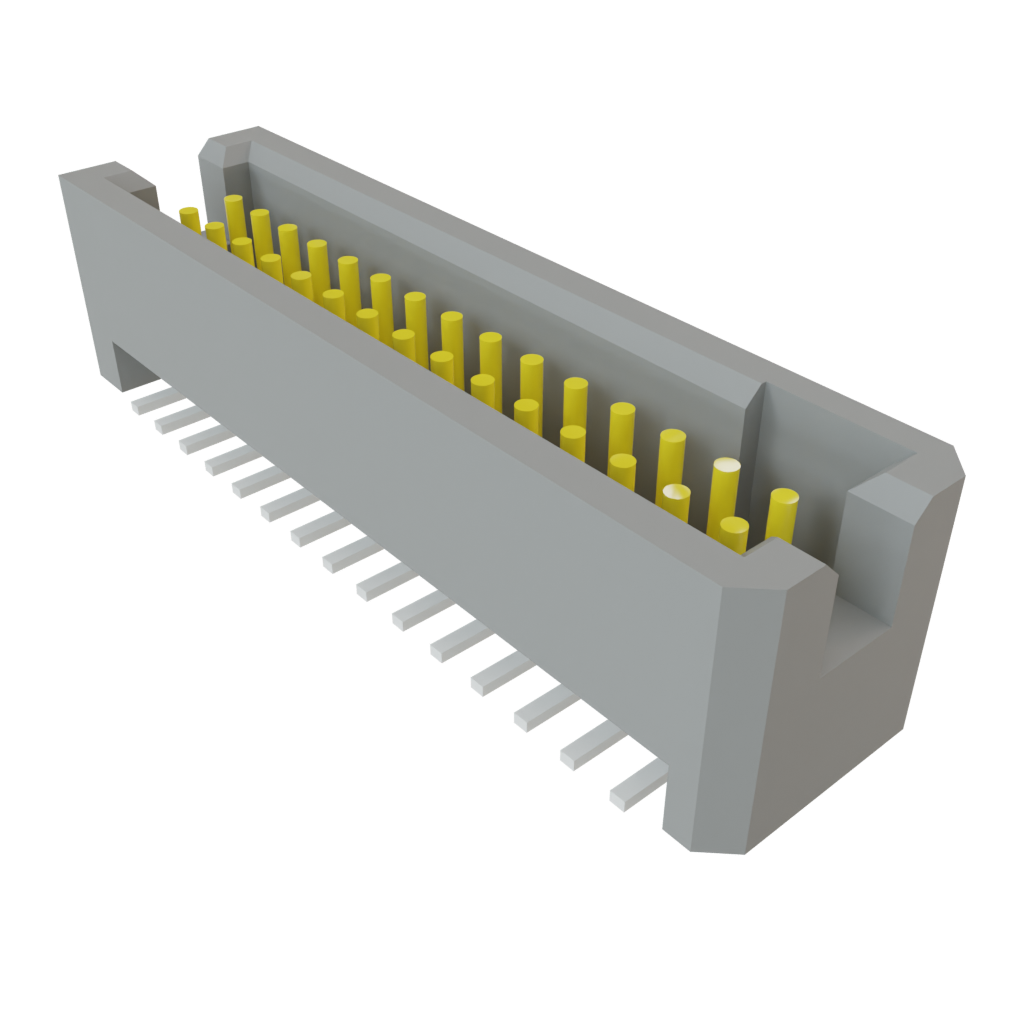 Samtec-TFM-115-02-L-D Cabezales del conector y receptáculos PCB Conn Shrouded Header (4 Sides) HDR 30 POS 1.27mm Solder ST Top Entry SMD TIGER EYE™ Tube