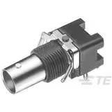 TE Connectivity-413515-9 射频连接器 Conn Decoupled BNC 0Hz to 1GHz 50Ohm Solder RA Thru-Hole RCP Gold Tube