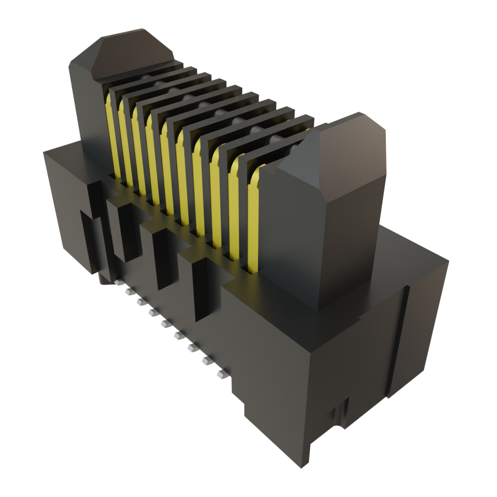 Samtec-ERM8-010-05.0-L-DV-TR Piastre connettori e prese PCB Conn Micro High Speed Terminal Strip HDR 20 POS 0.8mm Solder ST Top Entry SMD Edge Rate® T/R