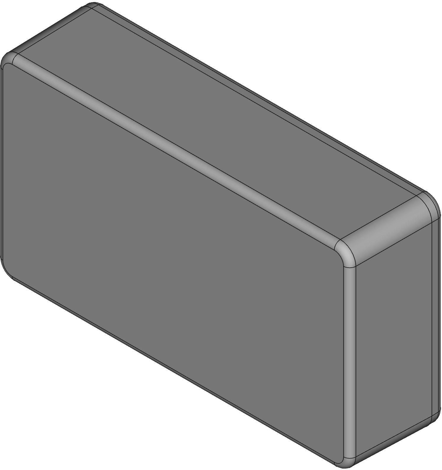 Hammond Manufacturing-1550BBK Kästen, Gehäuse und Gestelle Black Die Cast Aluminum Wall Mount Watertight Enclosure