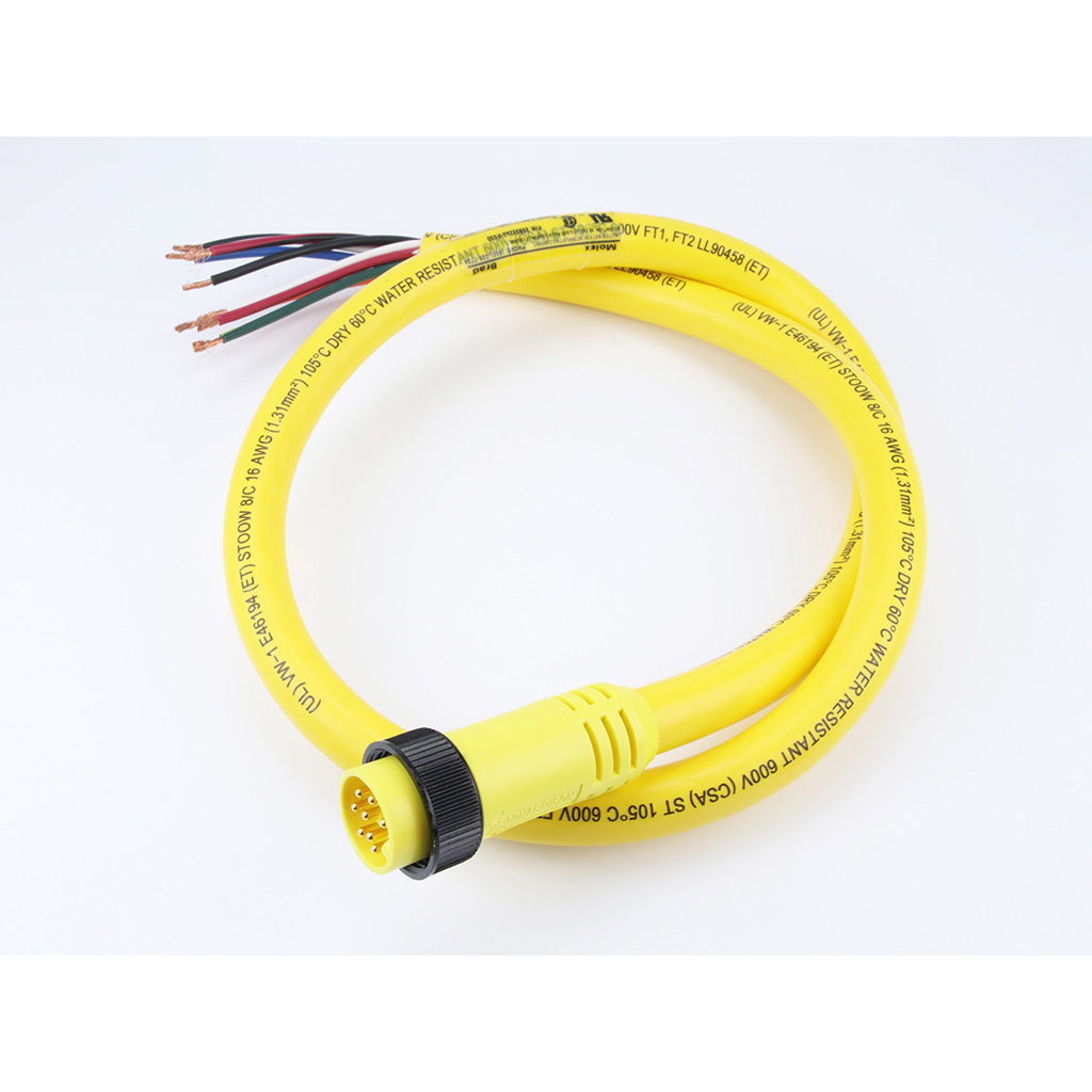 Molex-208002A01F120 null Cable Assembly STOOW 3.66m 16AWG Mini Change 8 POS M Mini-Change