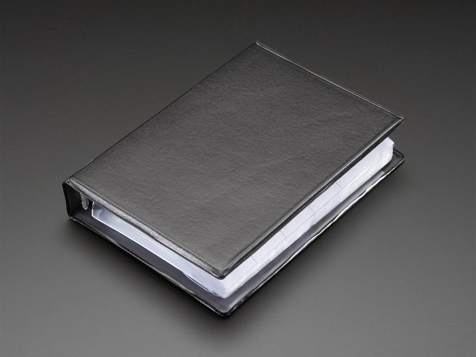 Adafruit Industries-442 Juegos de componentes SMT 0603 Resistor And Capacitor Book