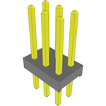 Conn Unshrouded Header HDR 6 POS 2mm Solder ST Top Entry Thru-Hole Bulk