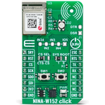 MikroElektronika-MIKROE-6154 RF/Drahtlos-Entwicklungsplatinen und Kits NINA-W152 Combo Wireless Module Click Board