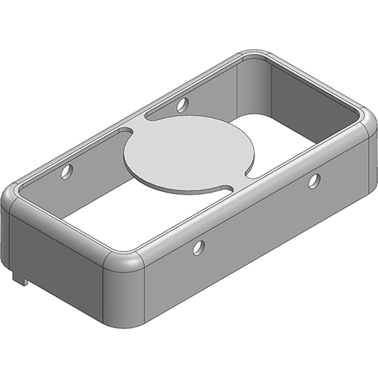 Masach Tech-MS230-10F null 23 x 11.7 x 5mm Two-piece Drawn-Seamless RF Shield/EMI Shield FRAME (CRS)