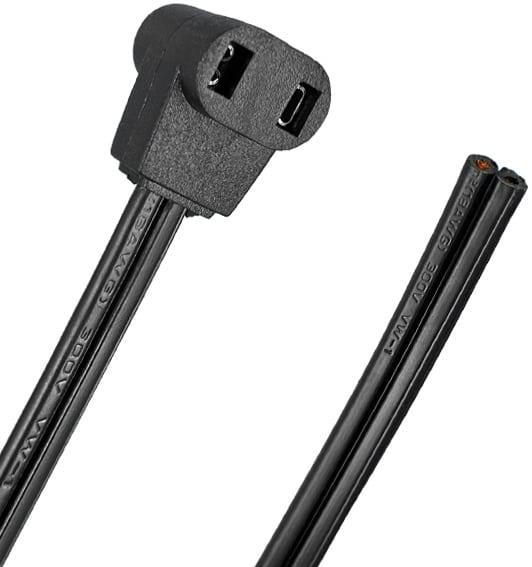 Qualtek Electronics-07199-24 Cable Assembly AC Power MOLDED FAN CORD FEMALE T