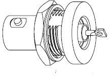 Amphenol RF-031-4237-1000 Raccordement FR Conn BNC 0Hz to 4GHz 50Ohm Solder ST Panel Mount F Gold Bag