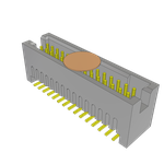 Conn Shrouded Header HDR 30 POS 1.27mm Solder ST SMD Tube